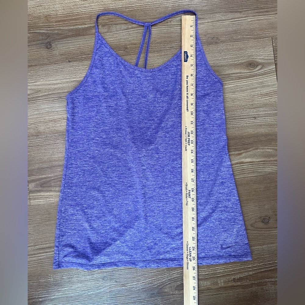 Nike | Dri-Fit Racerback Heather Purple Tank Size X-Large